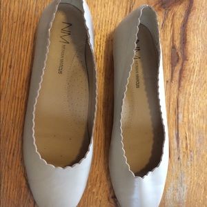 Shoes, flats, Neiman Marcus, size 8, tan